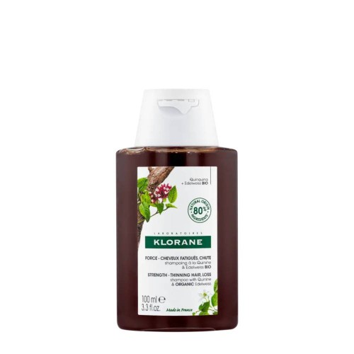 Klorane Quinina Champô Fortificante antiqueda cabelo desvitalizado 100ml