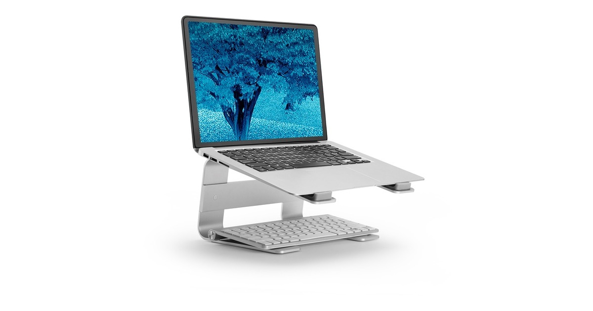 ACT ConnectivityLaptopstandaard aluminium  (Aluminium)