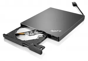 Lenovo ThinkPad UltraSlim USB DVD Burner - Disk drev - DVD±RW (±R DL) / DVD-RAM - USB 3.0 - ekstern