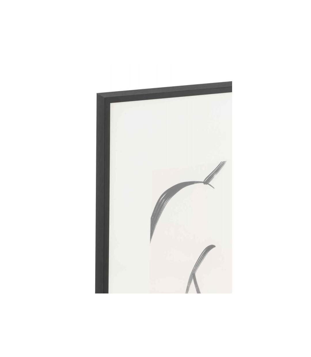 Paris Prix - Cadre Photo femme Qui Dessine 60x90cm Blanc