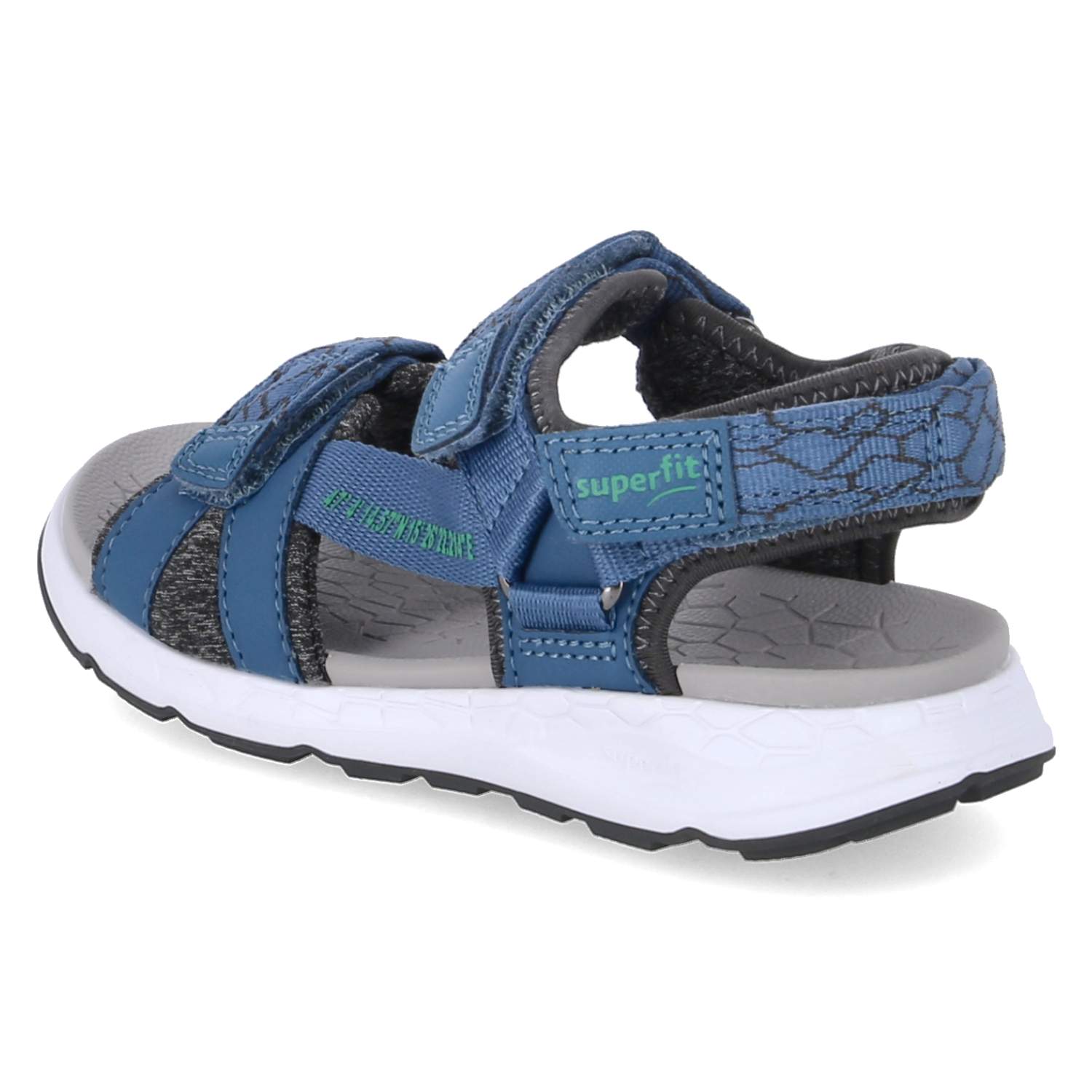 Superfit Sandalen CRISS CROS - blau/grün