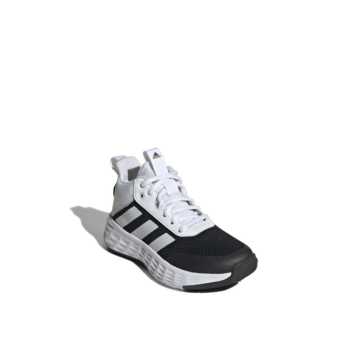 ADIDAS-Ownthegam-jb-Basket de basketball - Talon plat - Noir/Blanc