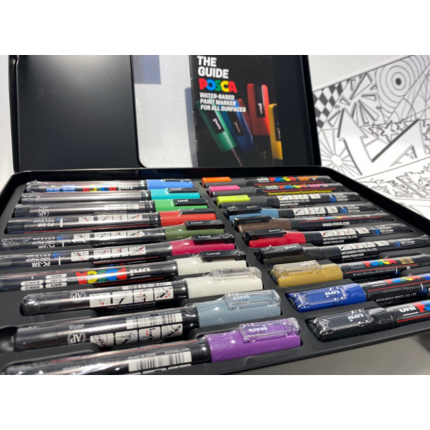 Posca - Street art metal kasse (401534)