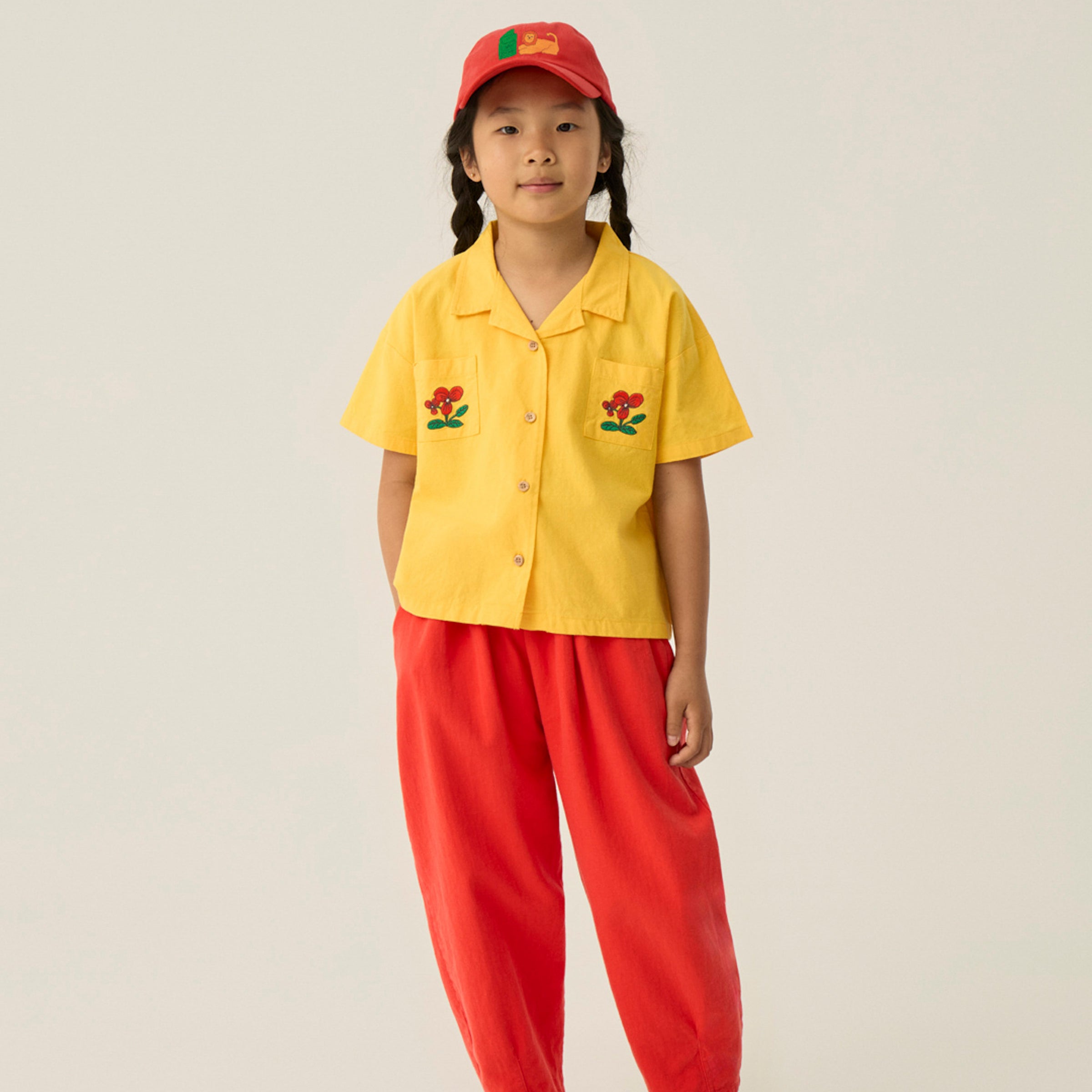 Hose Washed Red