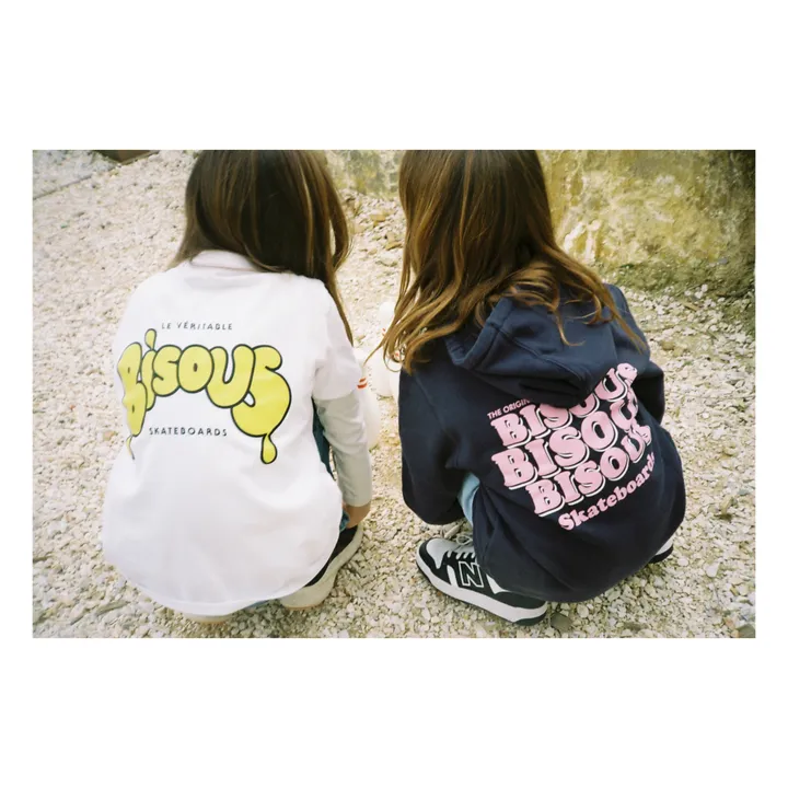 Bisous Skateboards Sweat Capuche Grease | Noir