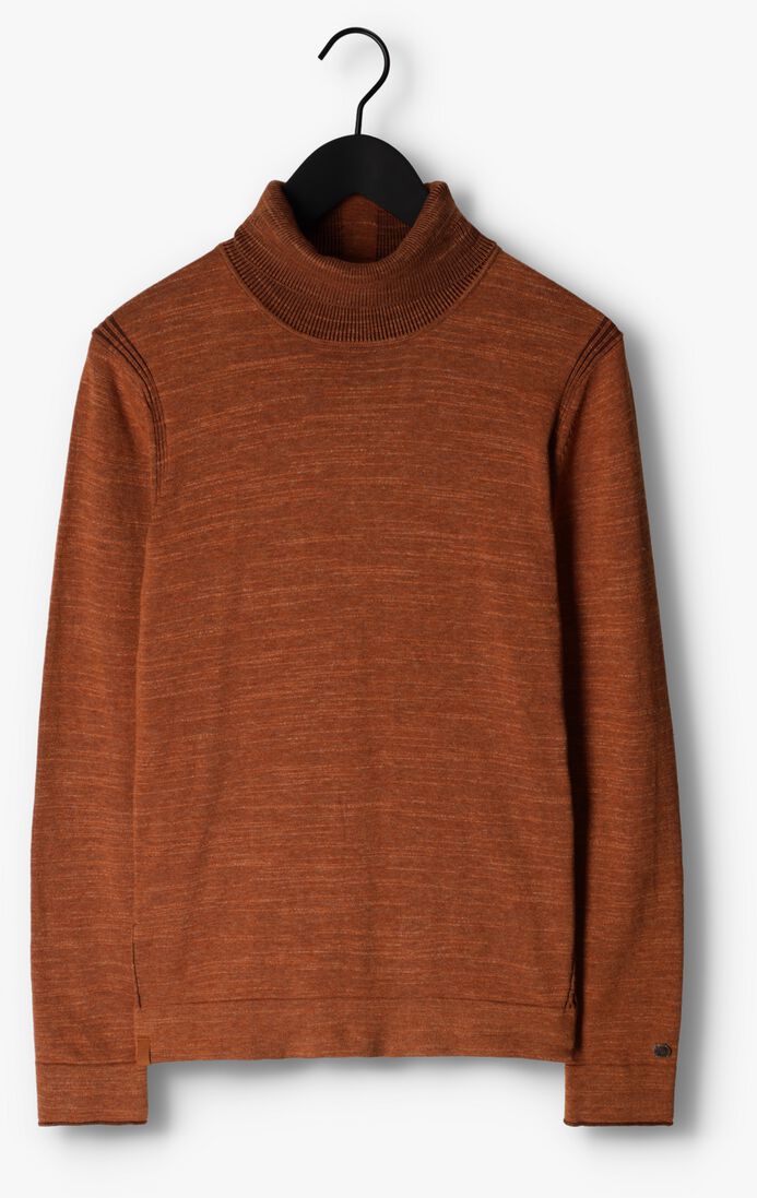 CAST IRON bruine cast iron coltrui turtleneck cotton heather plated