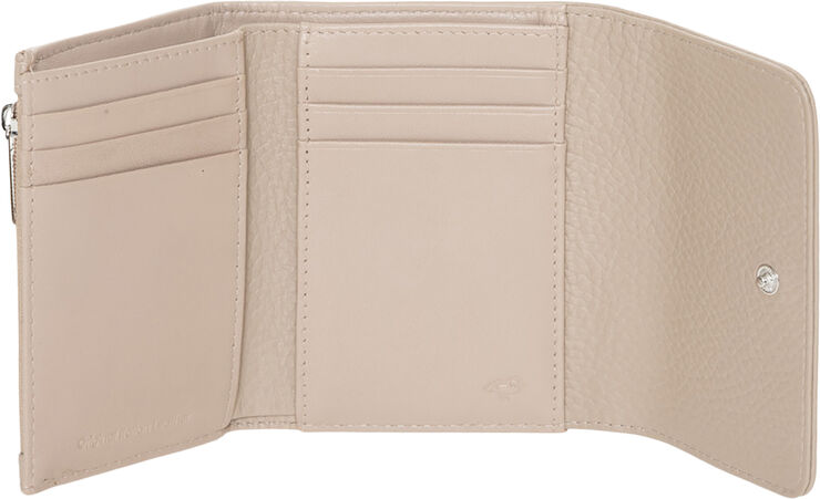 Mandarina Duck MELLOW LEATHER WALLET / WARM TAUPE Warm taupe