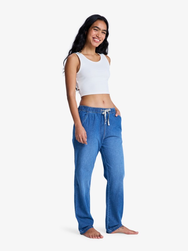 Slow Swell Jean Relaxed fit Bleu Femme