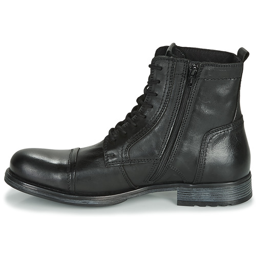 Jack & Jones - JFW RUSSEL LEATHER - Noir