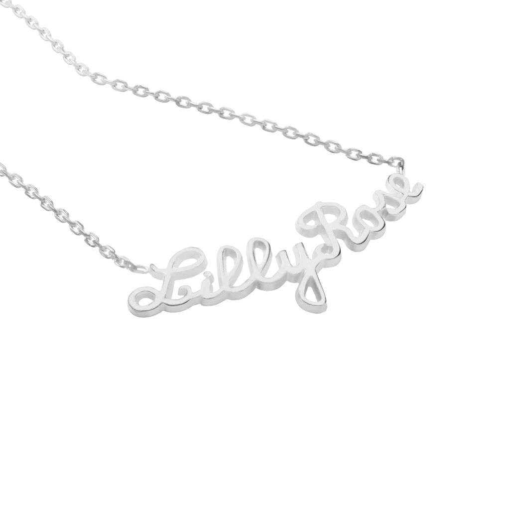 Collier Argent Blanc