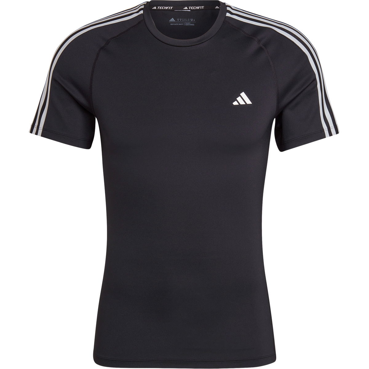 adidas Techfit 3-Stripes Trænings T-shirt Herre