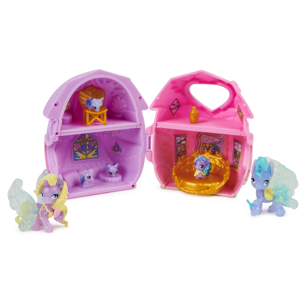 Hatchimals CollEGGtibles, Regenbogen-kation Familien-Hatchi-Haus-Spielset