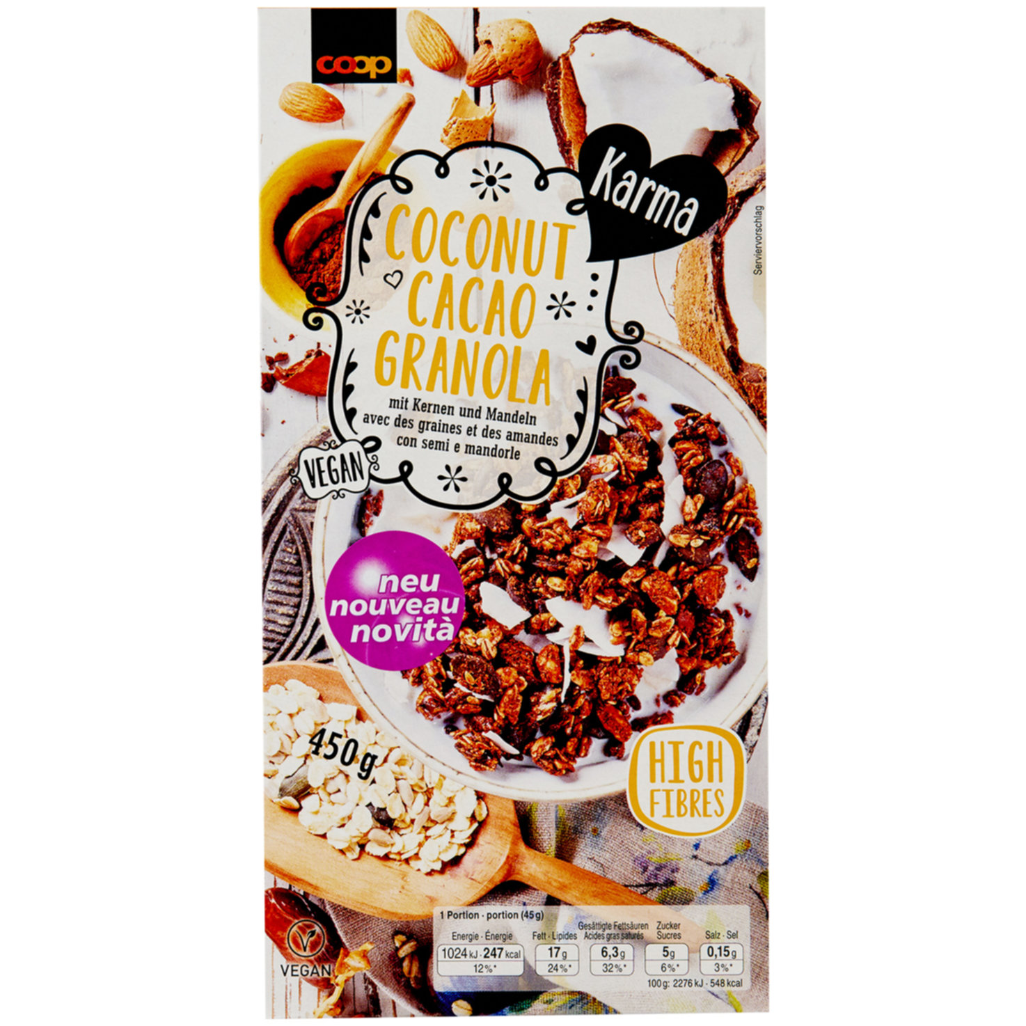 Karma Cacao Granola