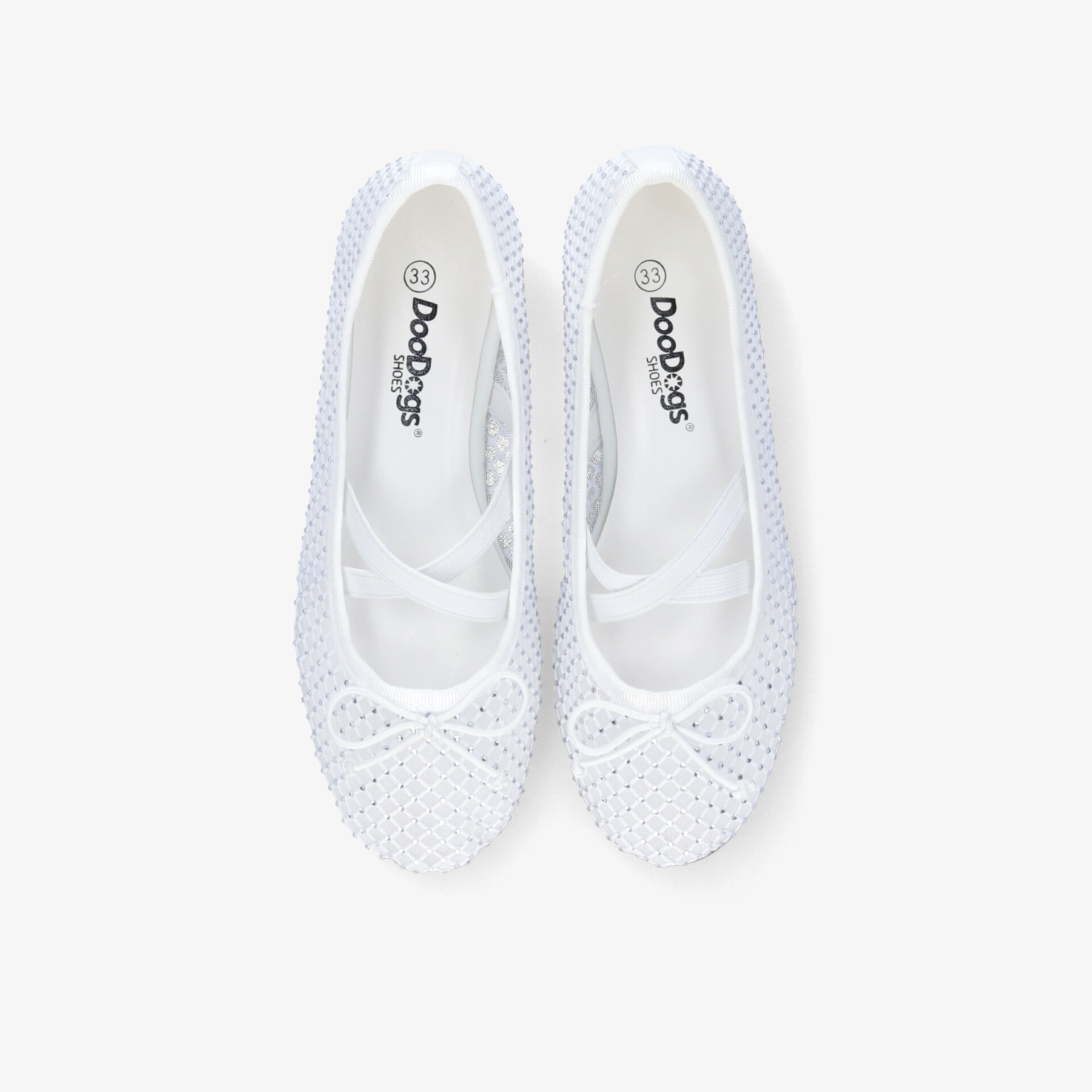 DooDogs Kinder Ballerinas weiß