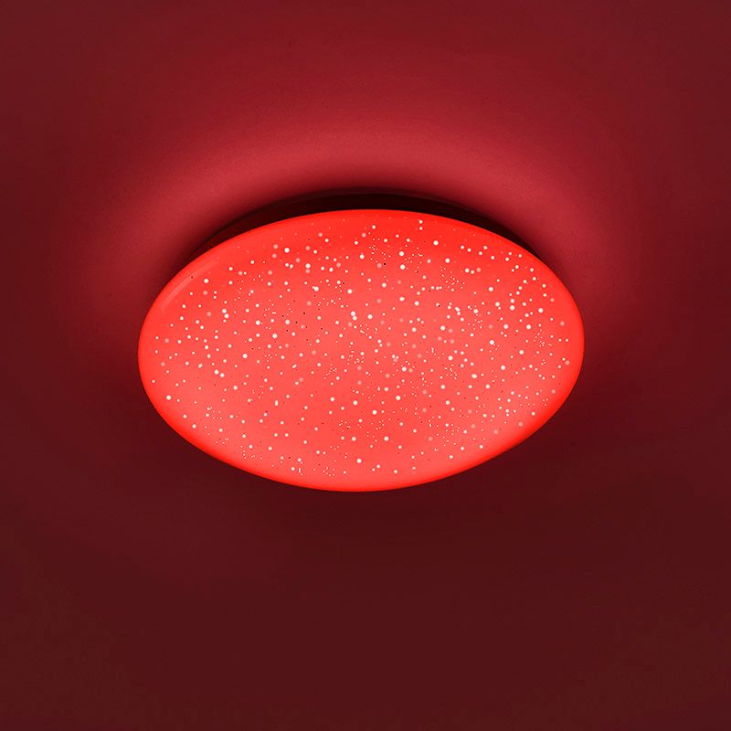 Moderne plafonniere wit met stereffect incl. LED - Bex