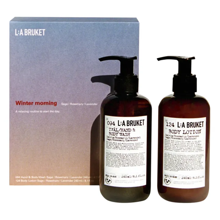 L:A BRUKET Coffret Winter Morning duo corps 094 & 124