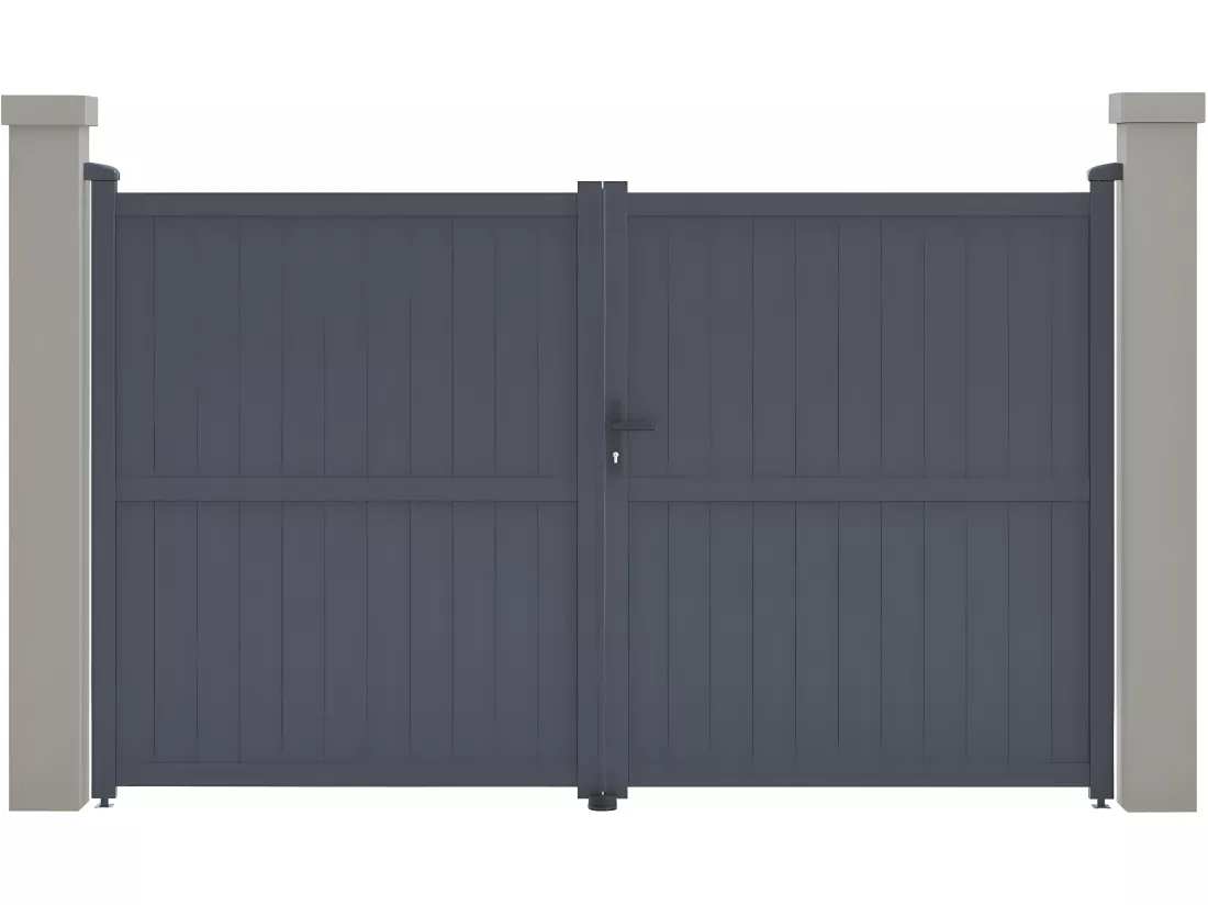 Portail aluminium 