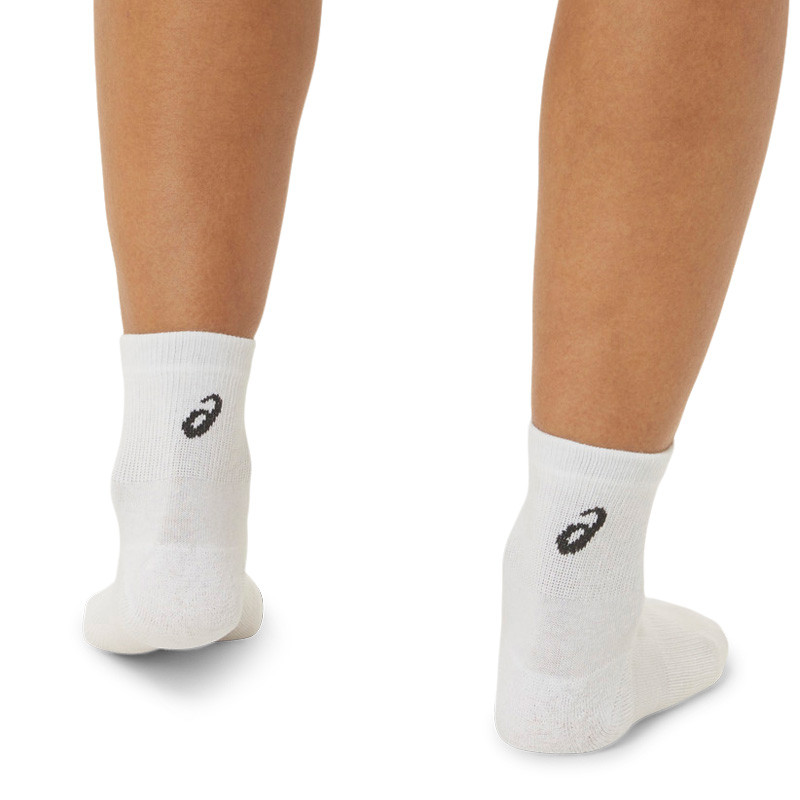 Chaussettes tennis Asics mi-hautes blanches 6 Pack