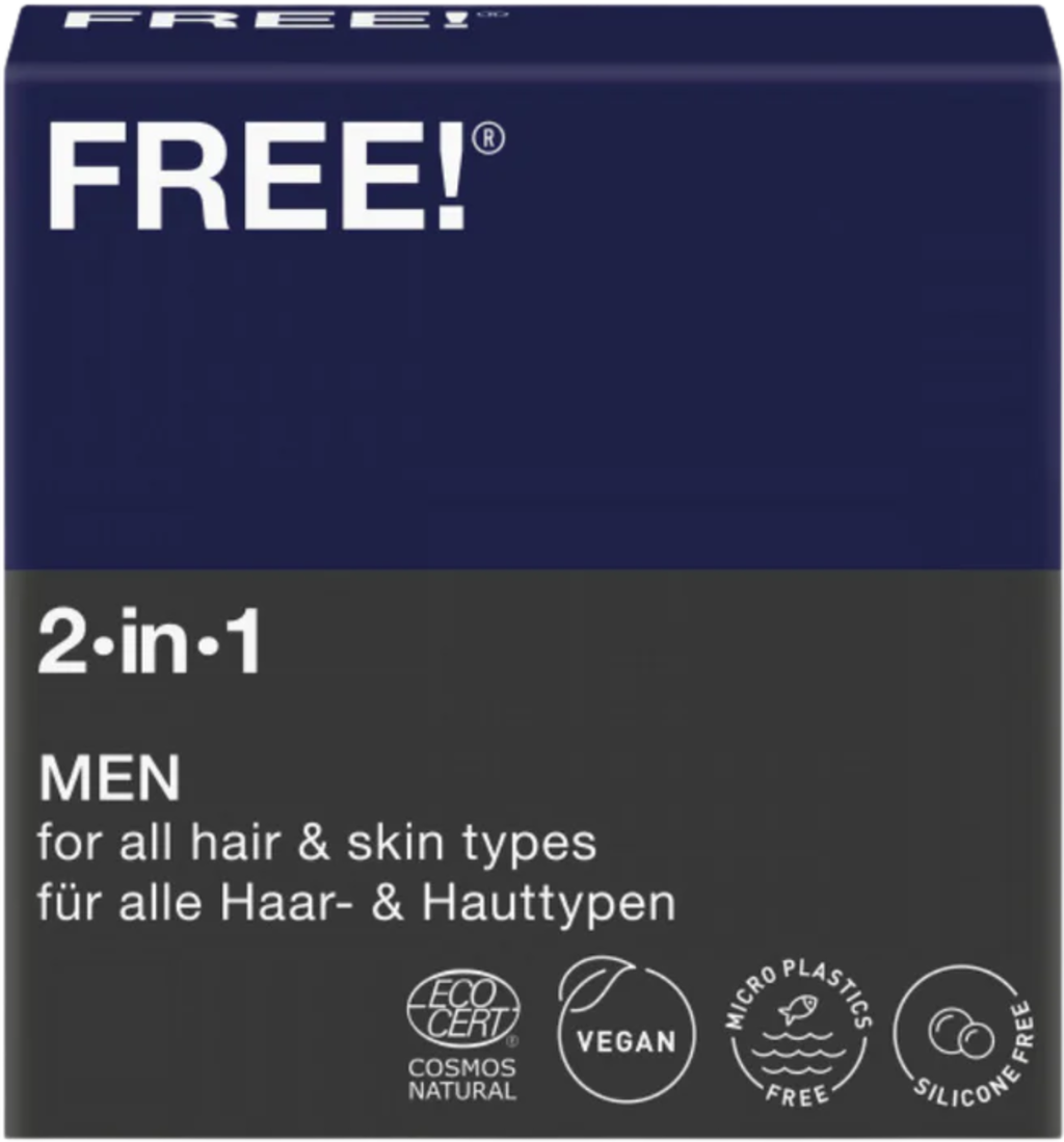 FREE! Organics  2-in-1 for MEN, 50 g