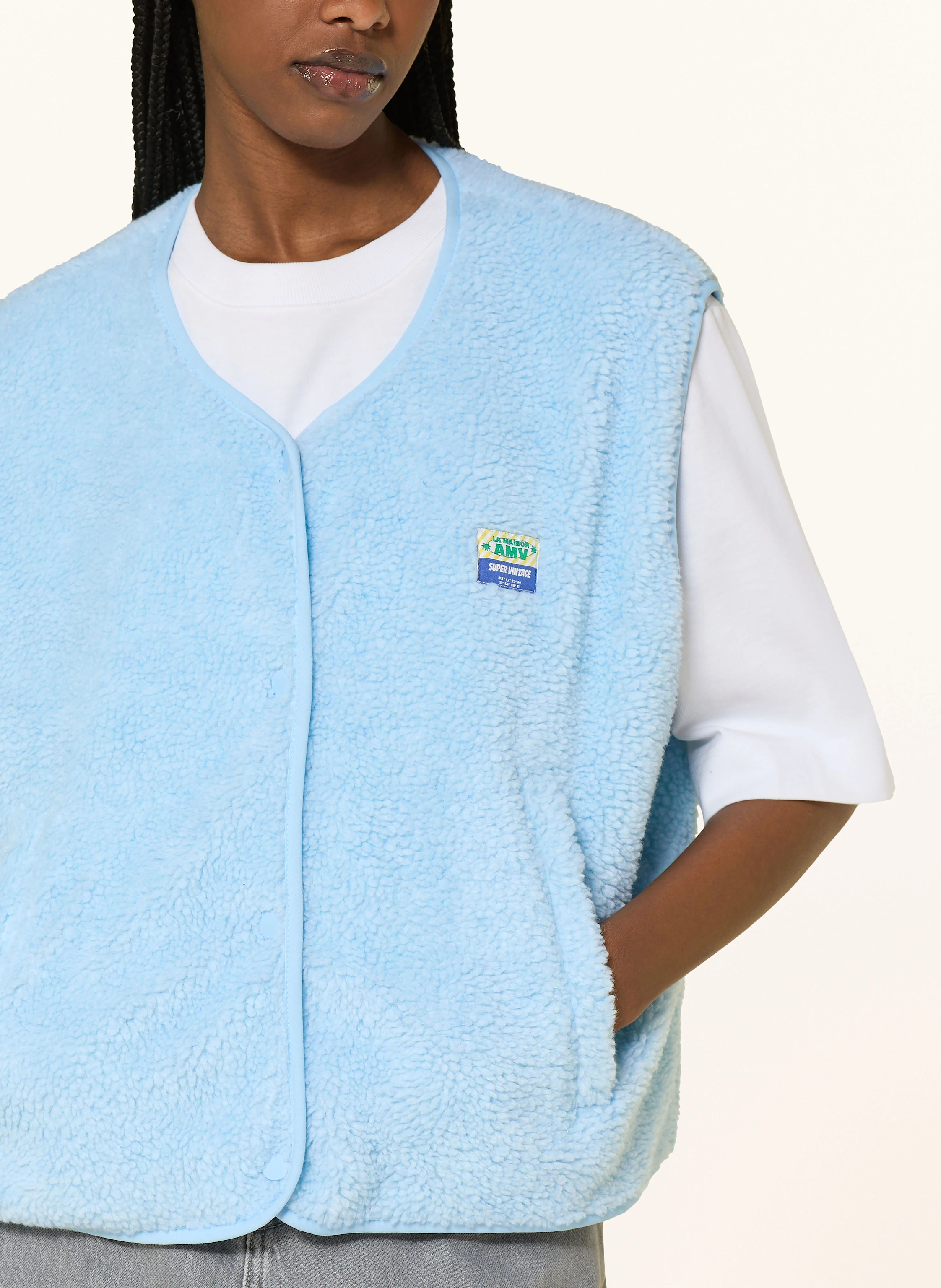 American Vintage Teddyfell-Weste HOKTOWN