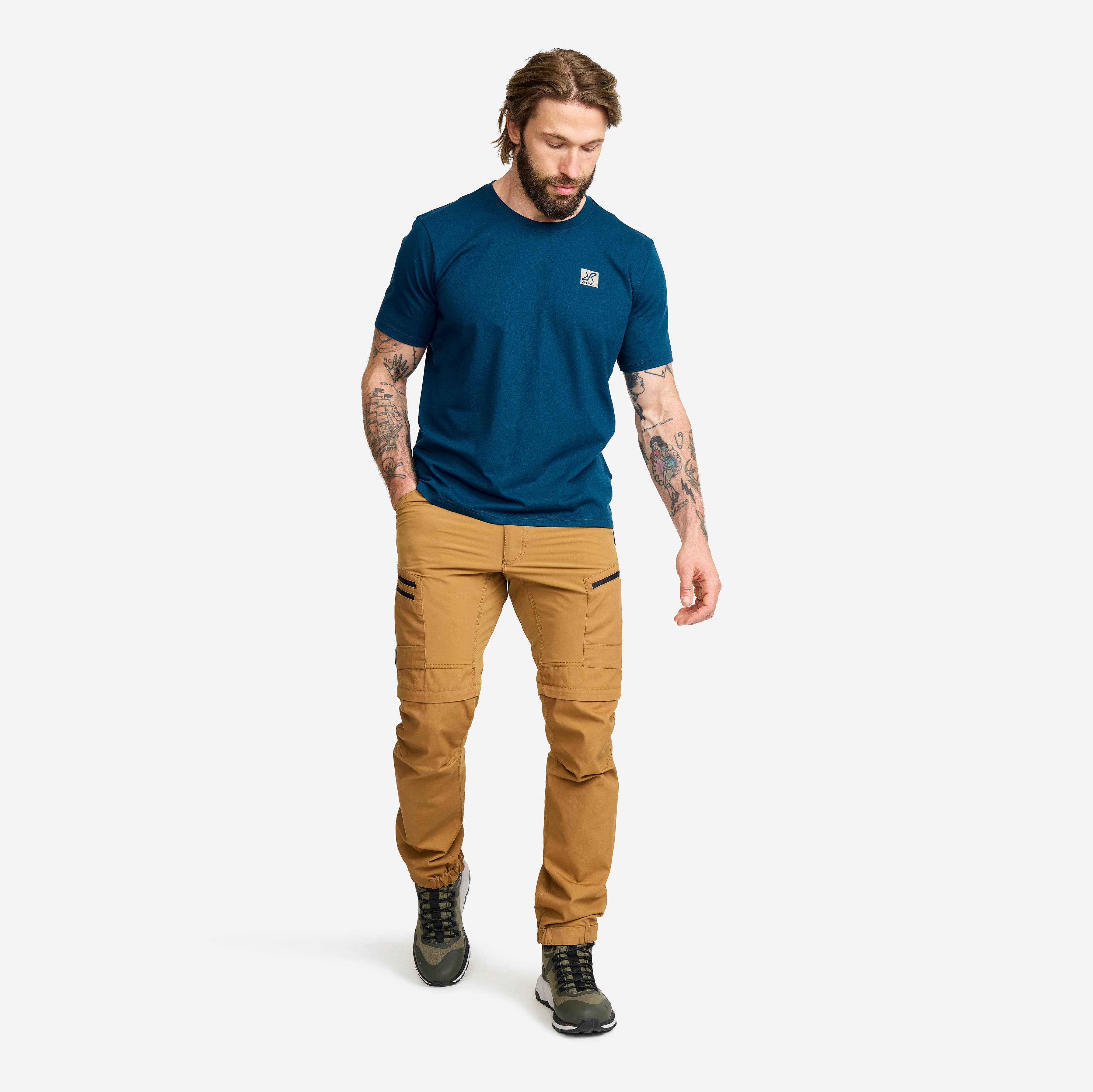 Easy T-shirt Herre Blue Opal