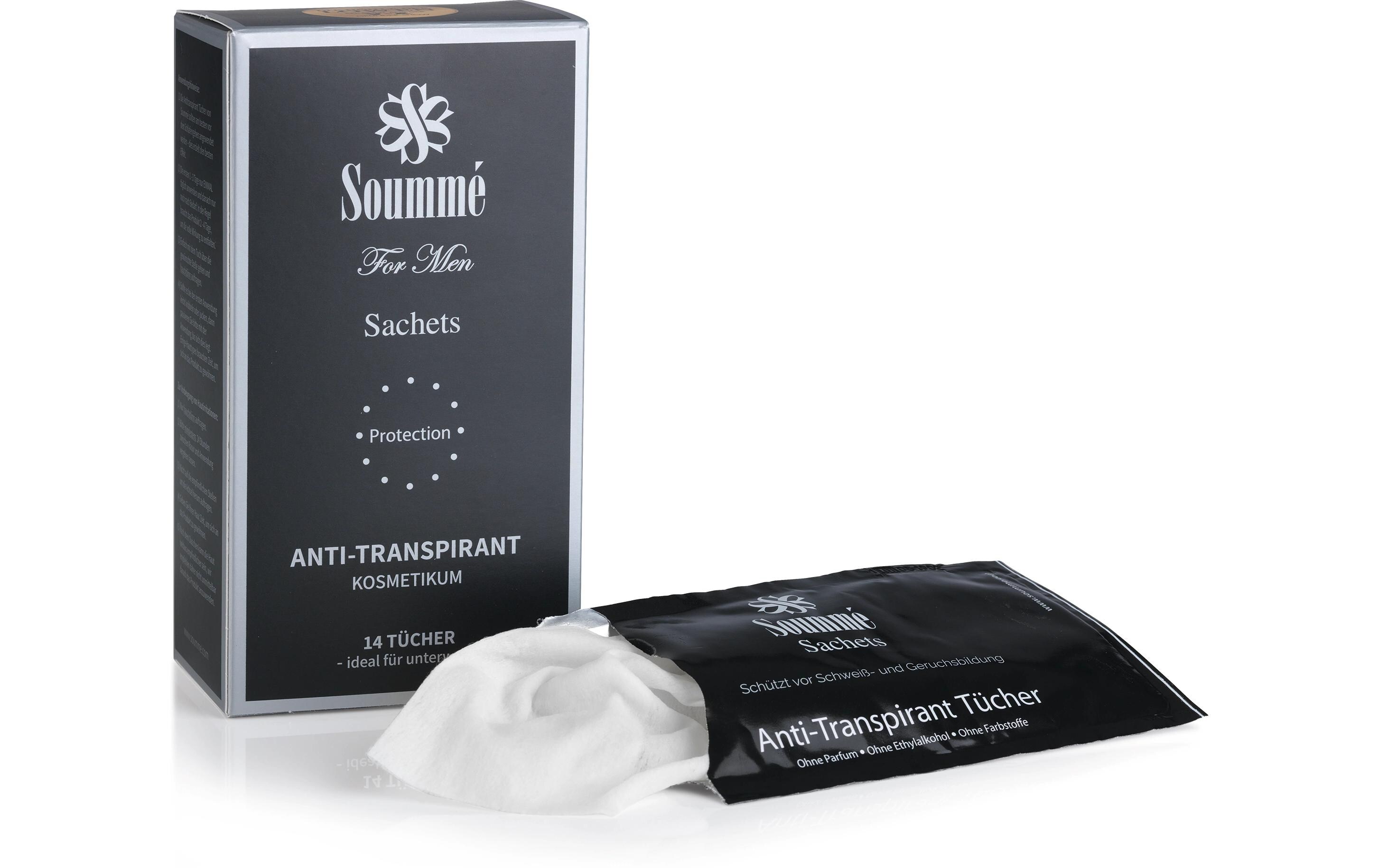 Antitranspirant Protection Sachets Men 14 StückTücher gegen Schweiss und Geruch aus «Die Höhle der Löwen»