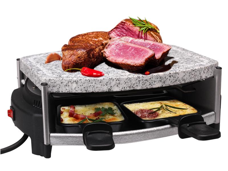 Nouvel Racletteofen 4 Grill, 4 Personen Raclette gerät für 4 Personen