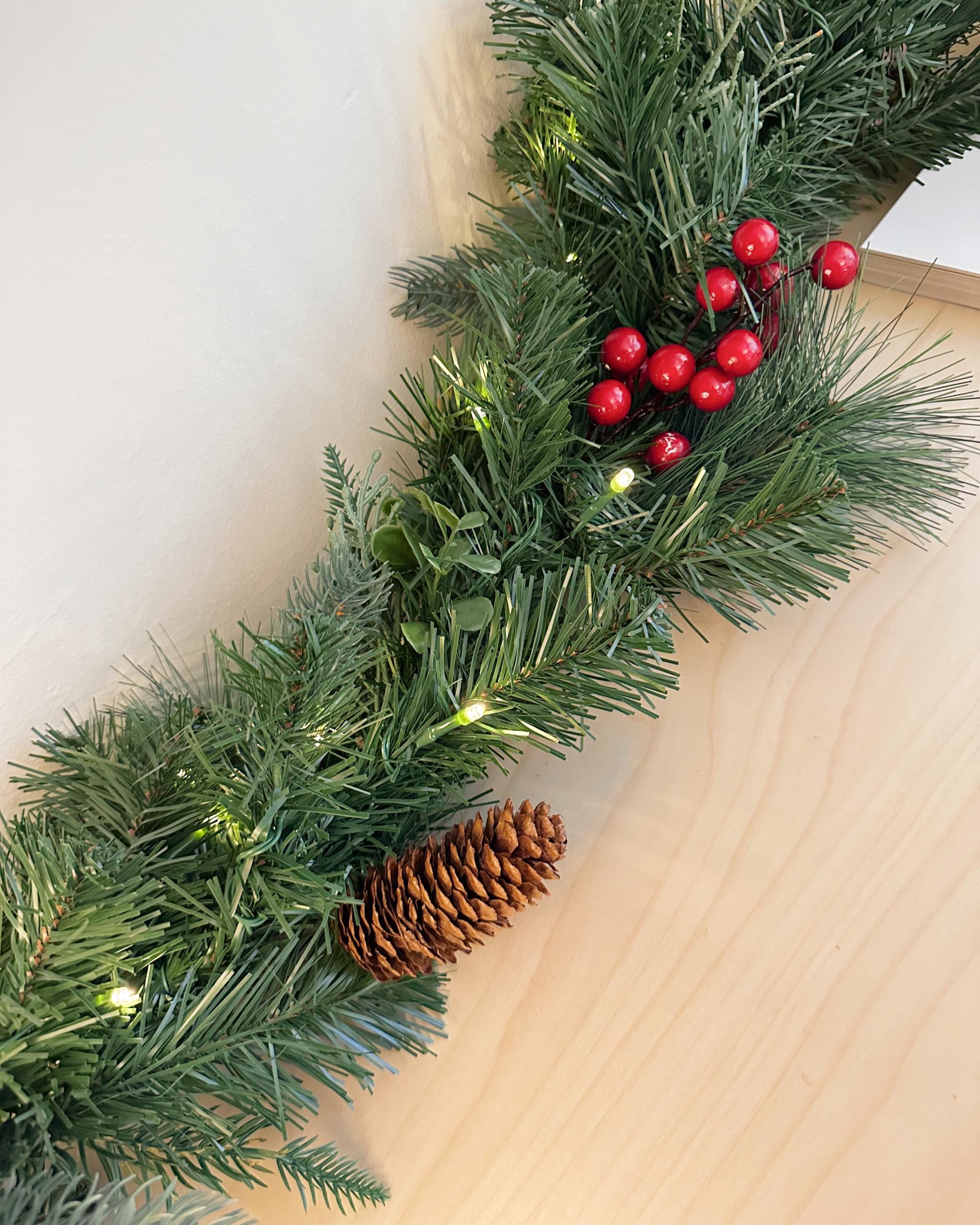 Kerstguirlande LED ELBRUS 270 cm Groen