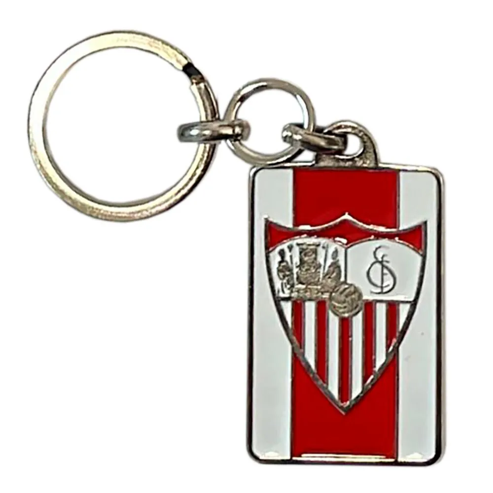 Sevilla fc Rechteckiger Schlüsselanhänger