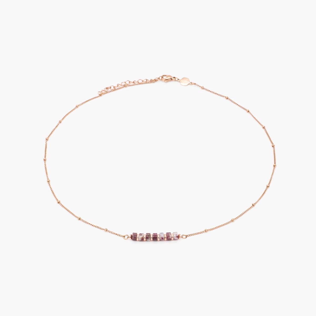 Collier Piana en pierres Tourmaline