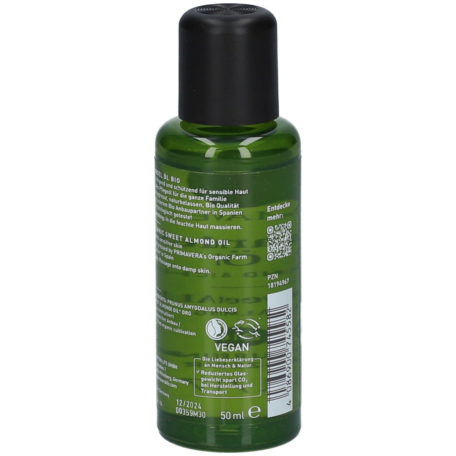 PRIMAVERA® Mandelöl bio