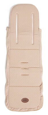 Petite Chérie Soft Quilted Light Multi Vognpose inkl. Sittepute, Beige