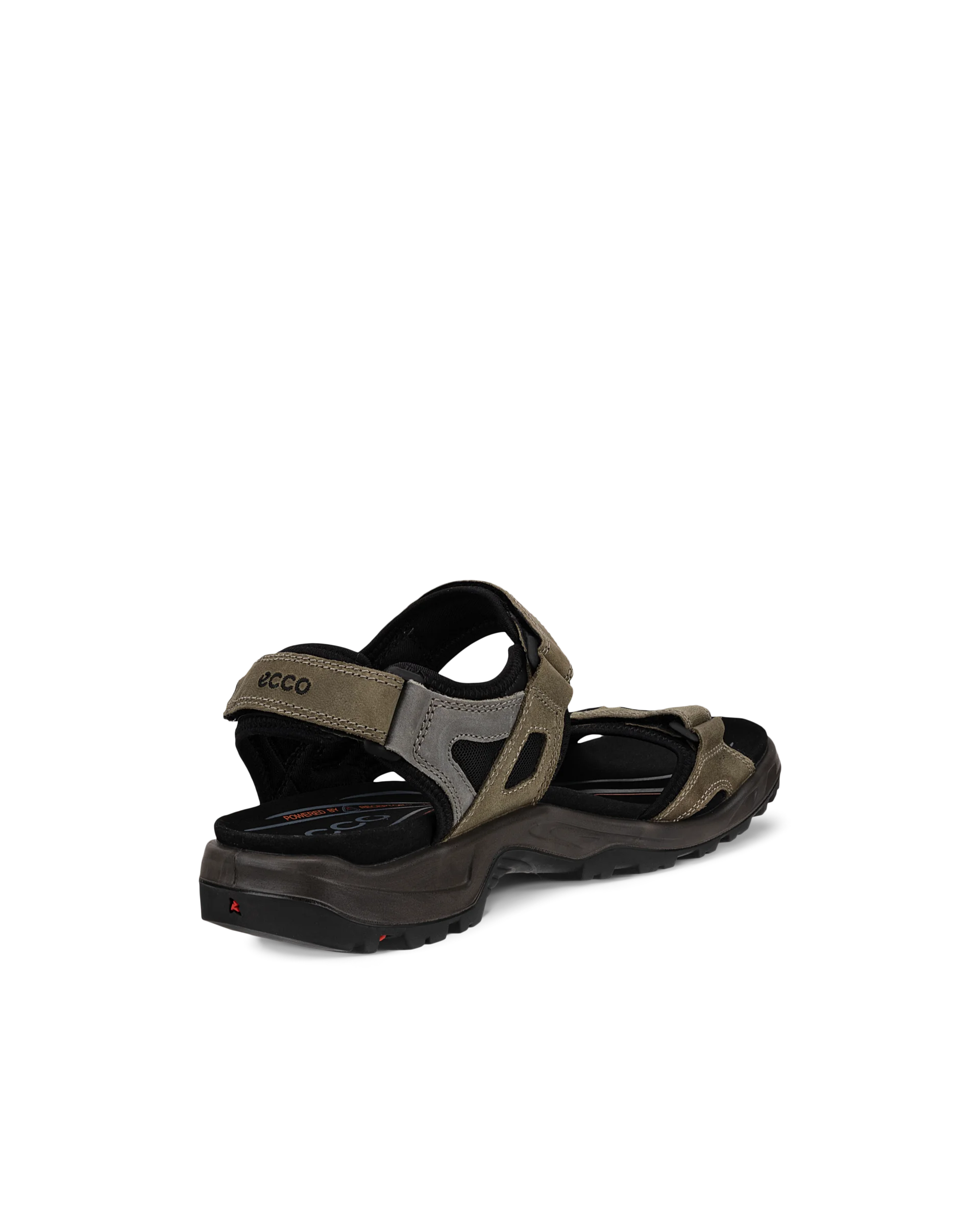 ECCO OFFROAD Herren Trekkingsandale aus Nubukleder Grün