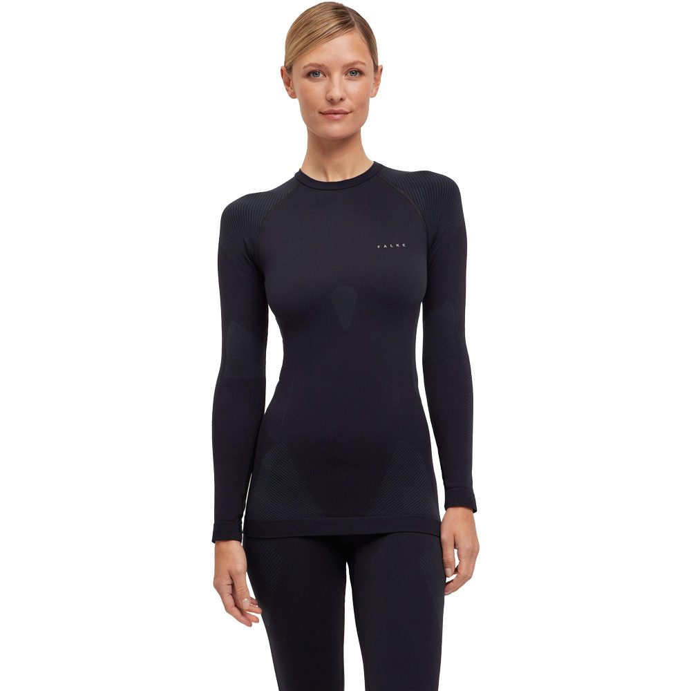 Falke Longsleeve Damen schwarz
