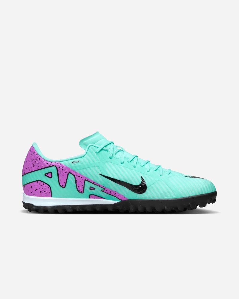 Chaussures de football Nike Mercurial Vapor 15 Academy TF Turquoise pour homme