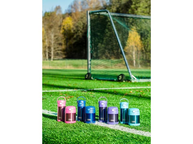 Thermos Funtainer Drikkeflaske m. sugerør 355 ml Violet