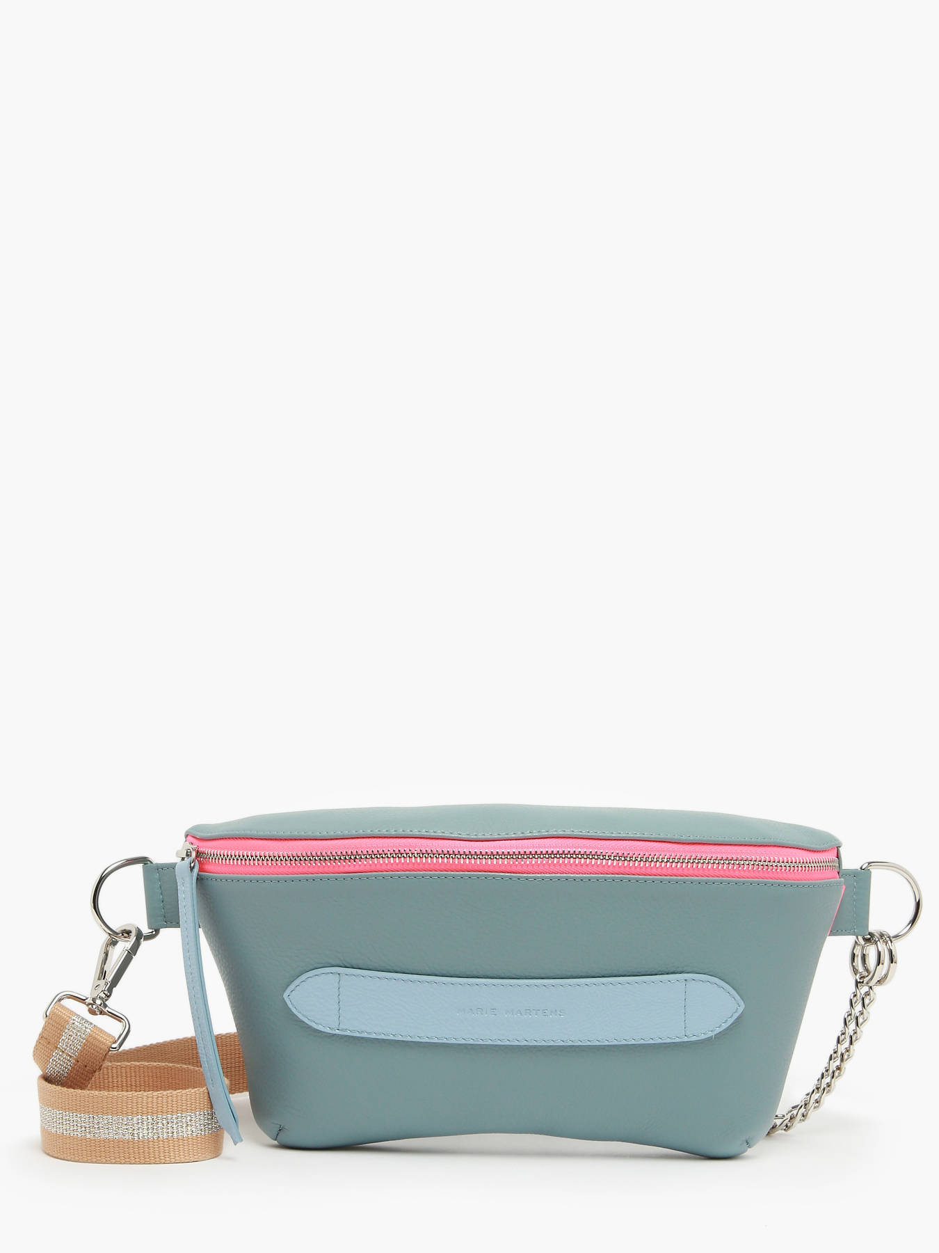 Sac ceinture Neufmille cuir vernis froiss MARIE MARTENS