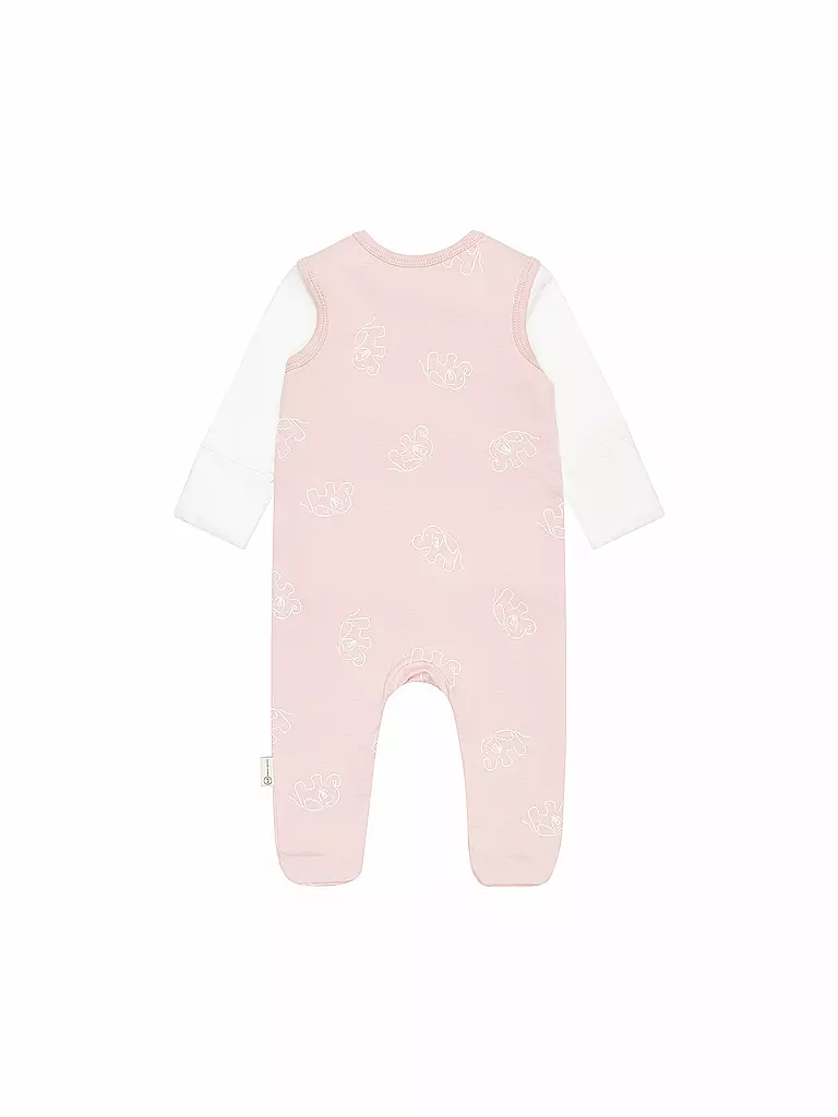 STEIFF Baby Set 2tlg Strampler und Langarmshirt  rosa