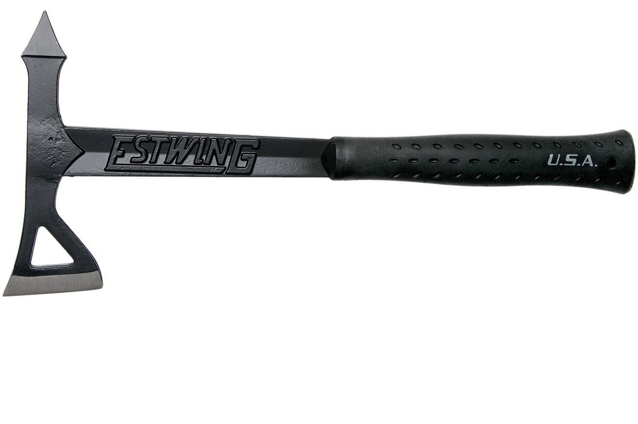 Estwing Black Eagle Tomahawk bijl EBTA zwart met nylon foedraal