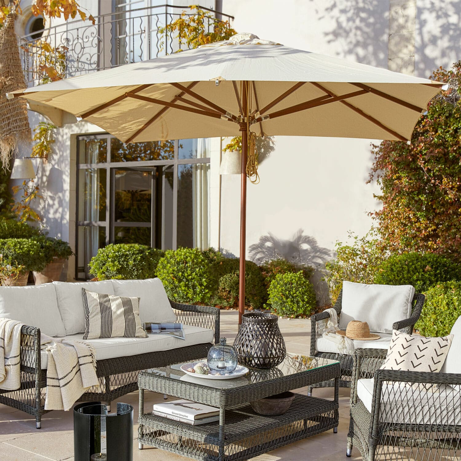 Sonnenschirm Barnet champagner