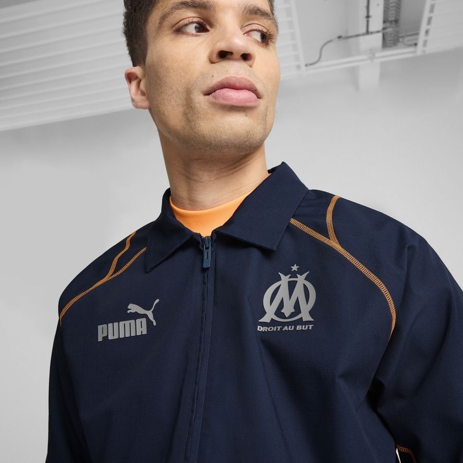Marseille Veste d'Entraînement - Bleu Marine