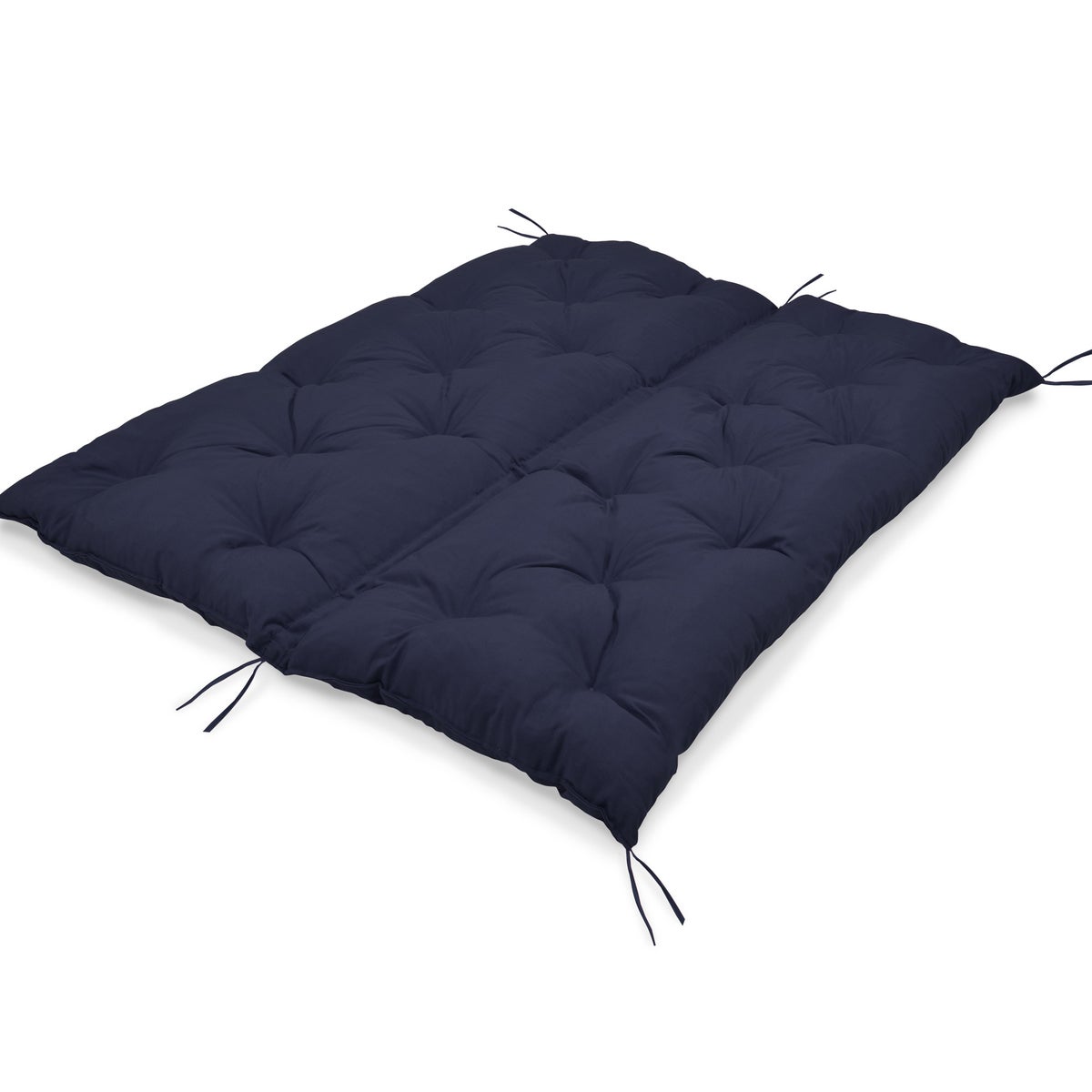 Beautissu Flair BR bankkussen 120x50cm donkerblauw