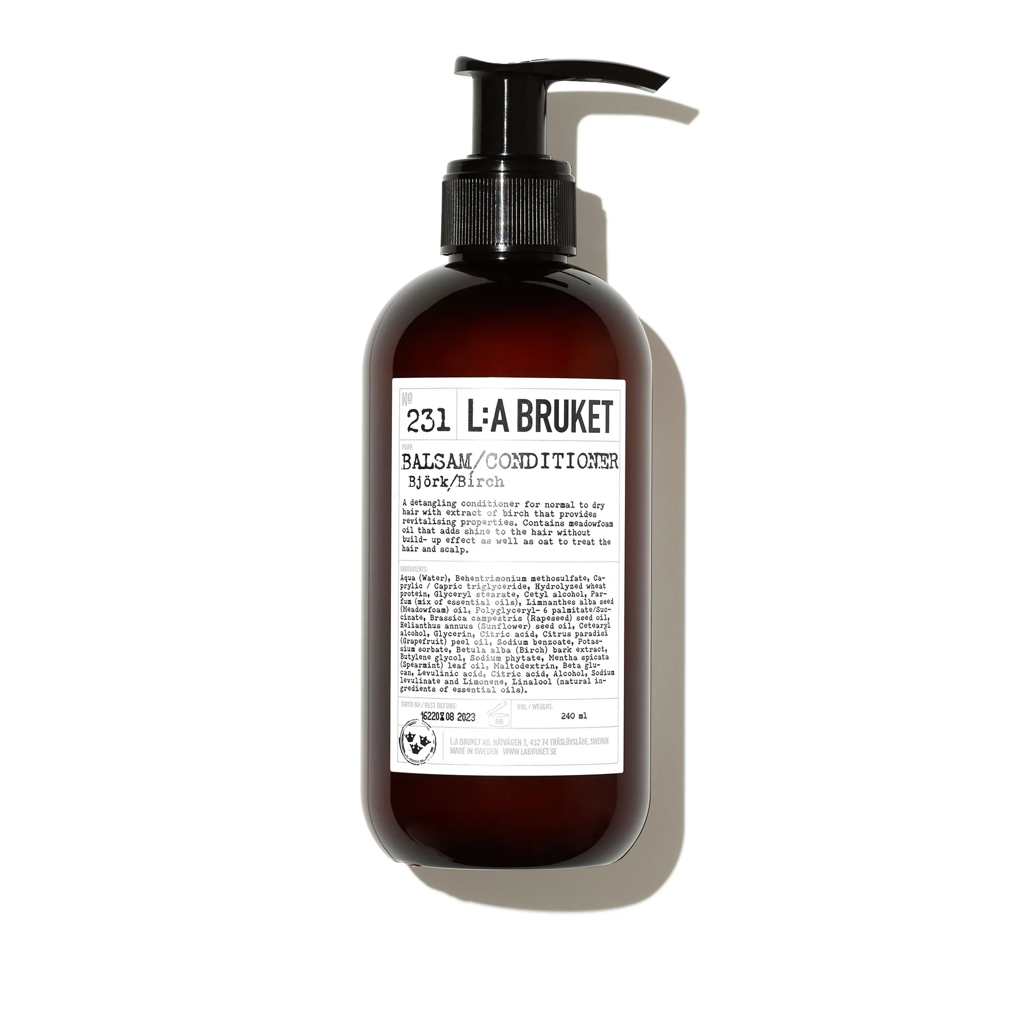 L:a Bruket Conditioner Après-Shampoing Revitalisant Bouleau 231
