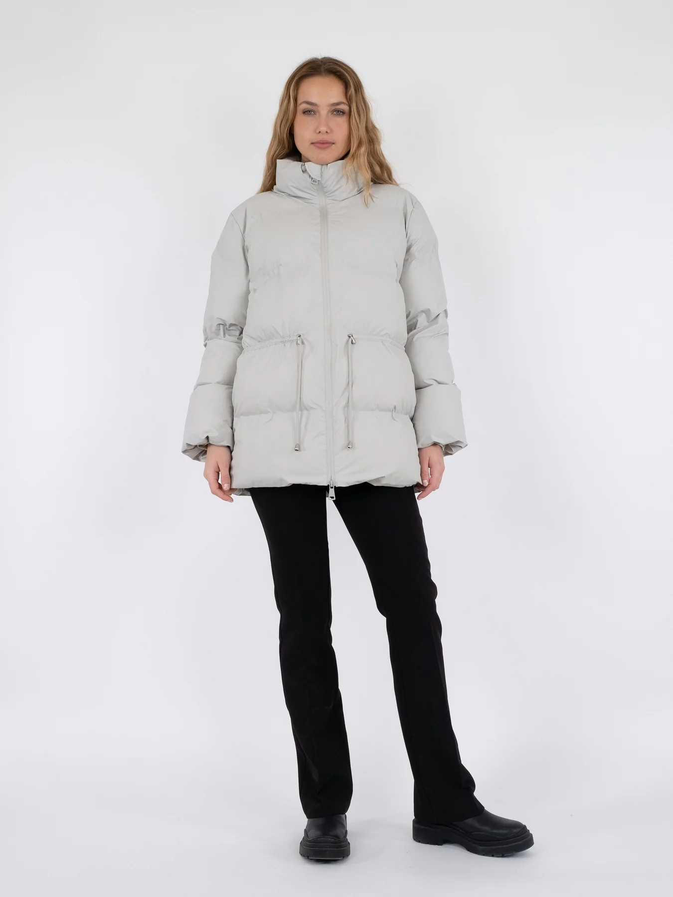 Neo Noir Mayra C Puffer Jacket ivory