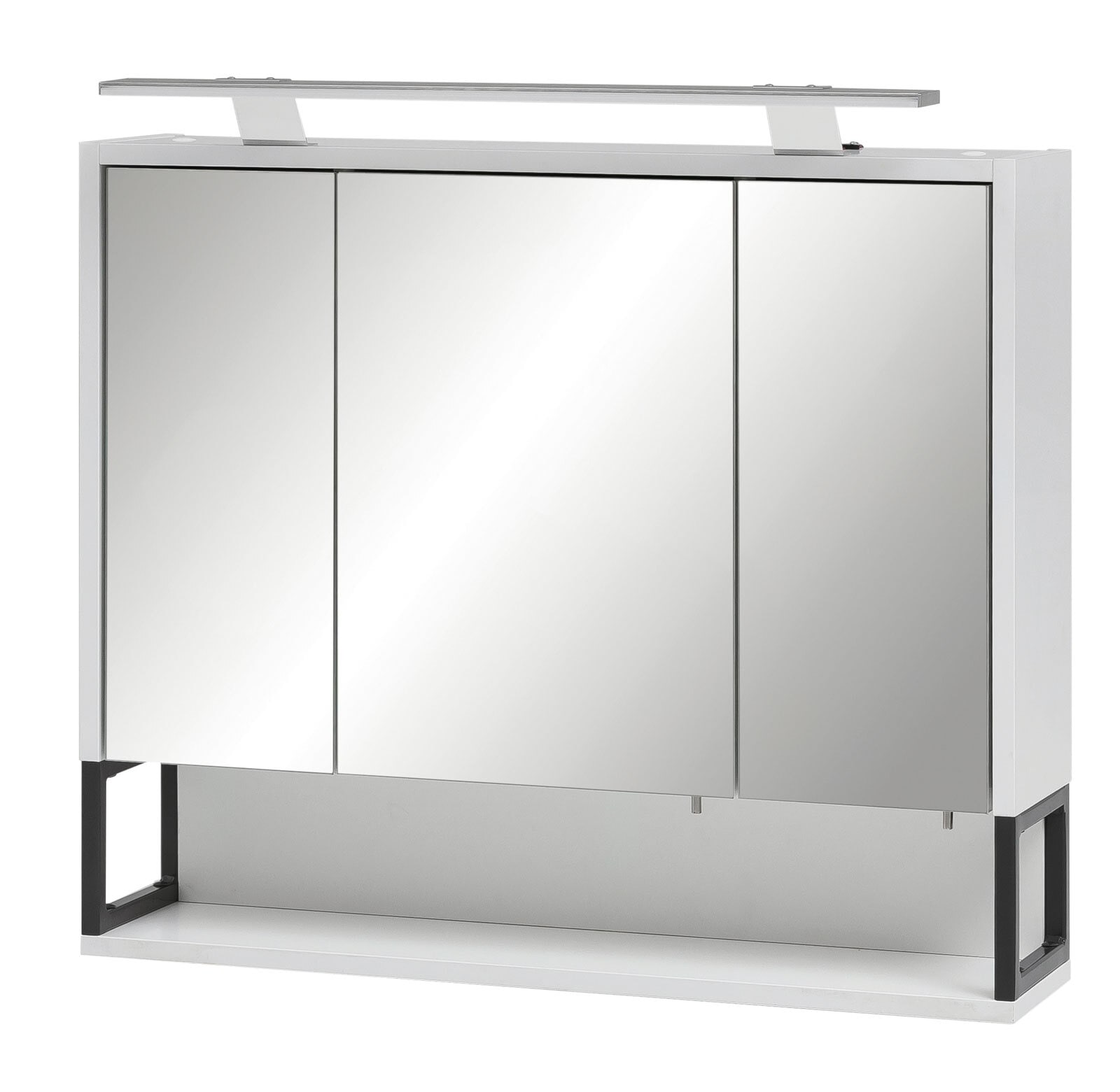 Spiegelschrank LIMONE 70 cm kreideweiß