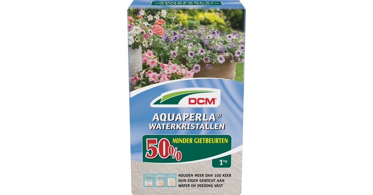 DCMAquaperla - Waterkristallen 1 kg bodemverbeteraar