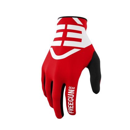 Gants cross Shot by Freegun DEVO SKIN RED 2022 - Rouge