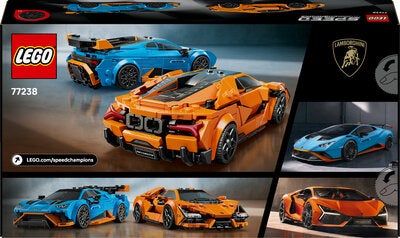 LEGO Speed Champions 77238 Lamborghini Revuelto og Huracán STO