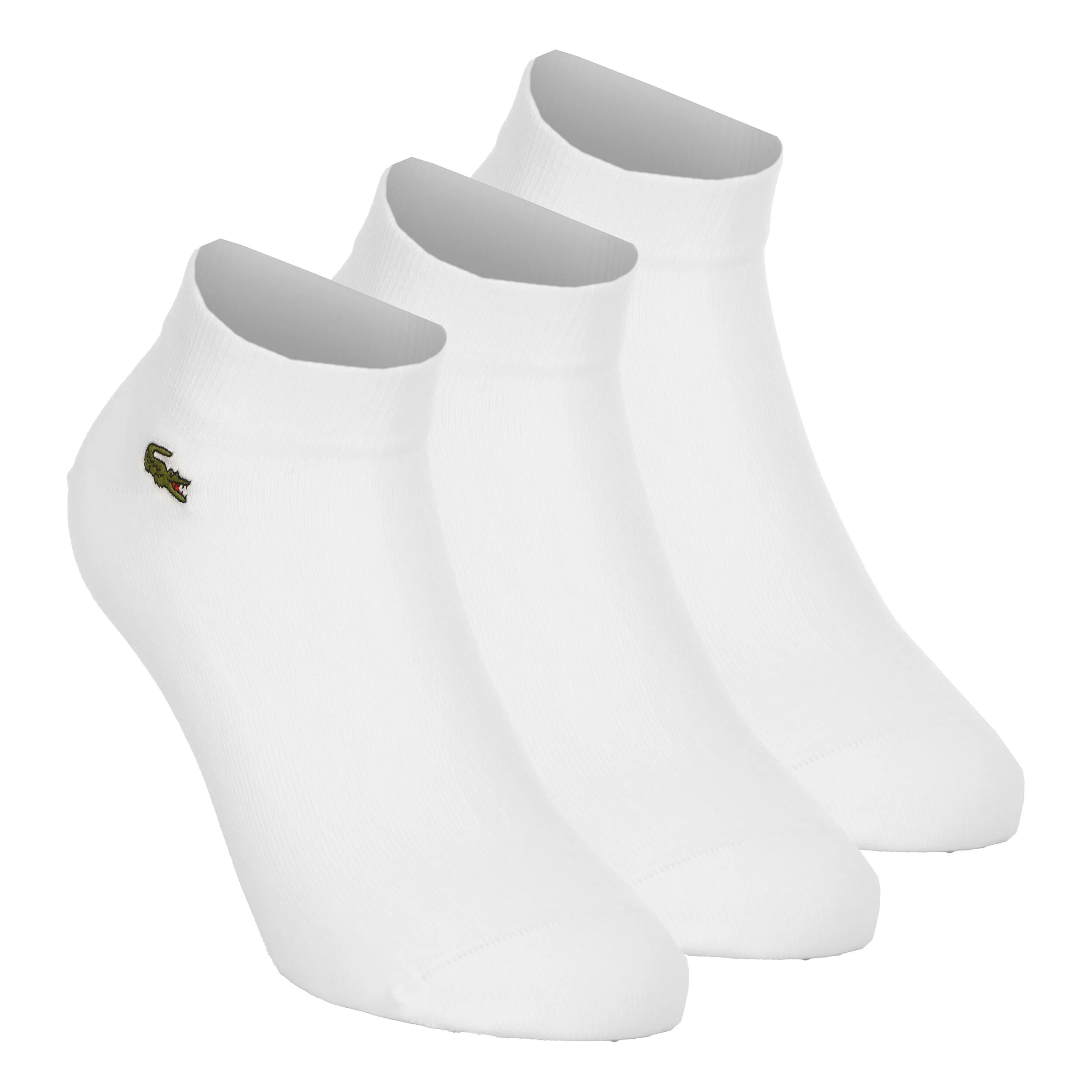 Lacoste Chaussettes De Tennis Pack De 3 - Blanc