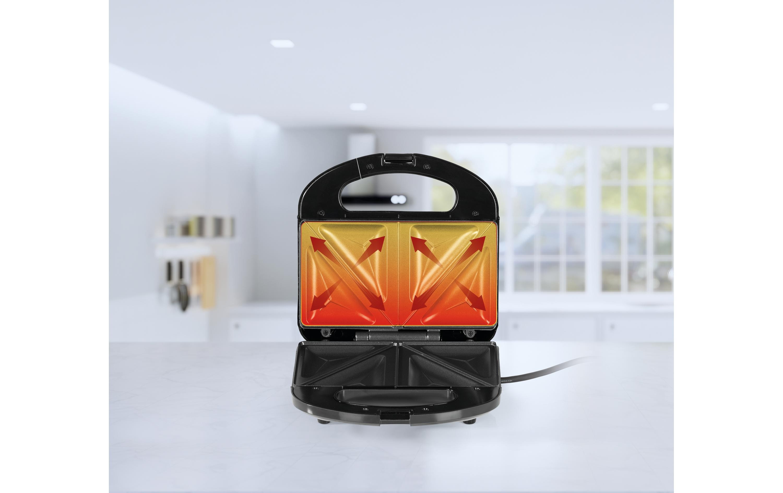 Sandwich-Toaster 750 WToaster für Sandwich